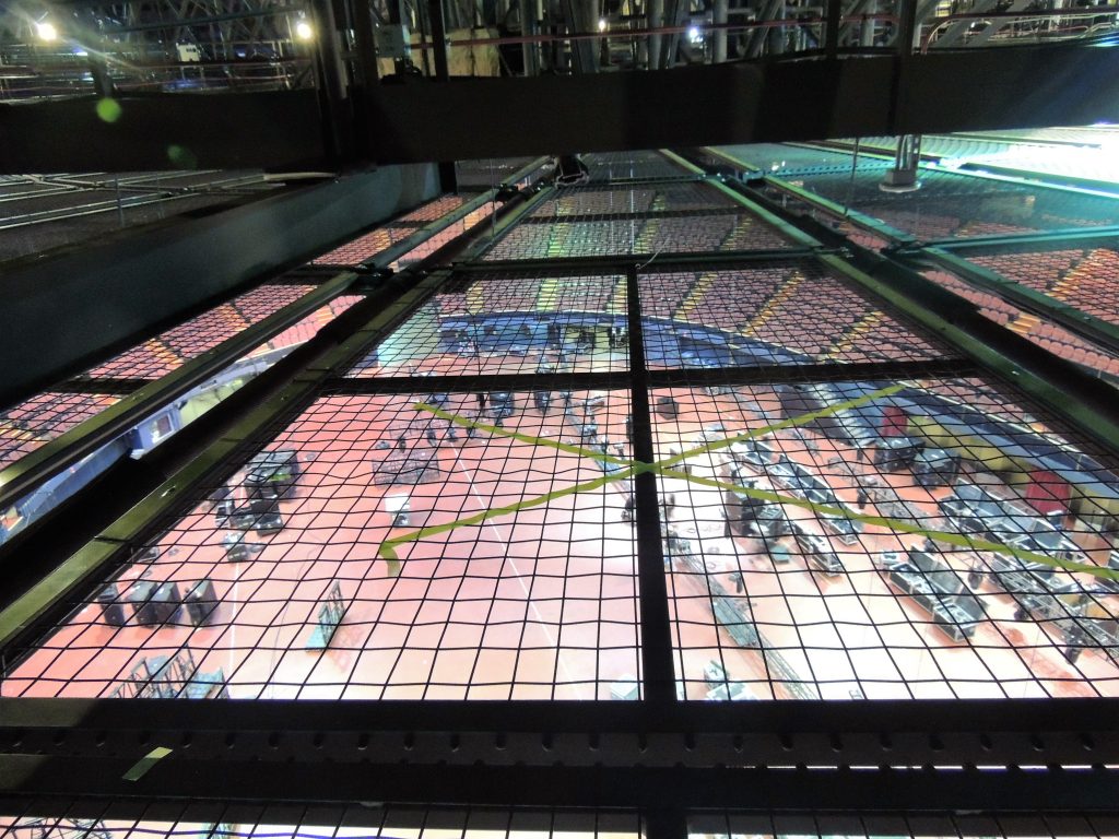 view of arena floor in LA Forum