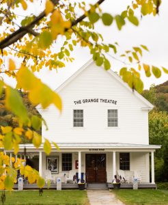 Teago Grange Theatre, South Pomfret, Vermont. Photo courtesy of Artis-Tree